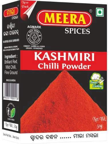 Meera Spices Kashmiri Chilli Masala Powder Best Price 