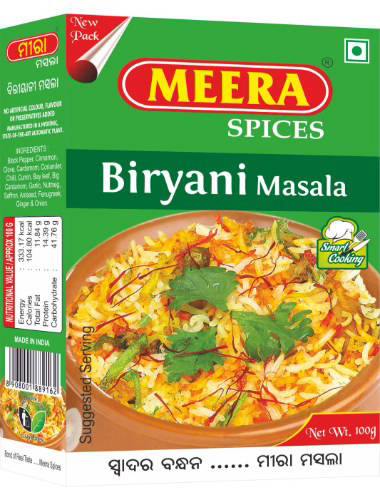 Meera Spices Biriyani Masala Powder Best Price 